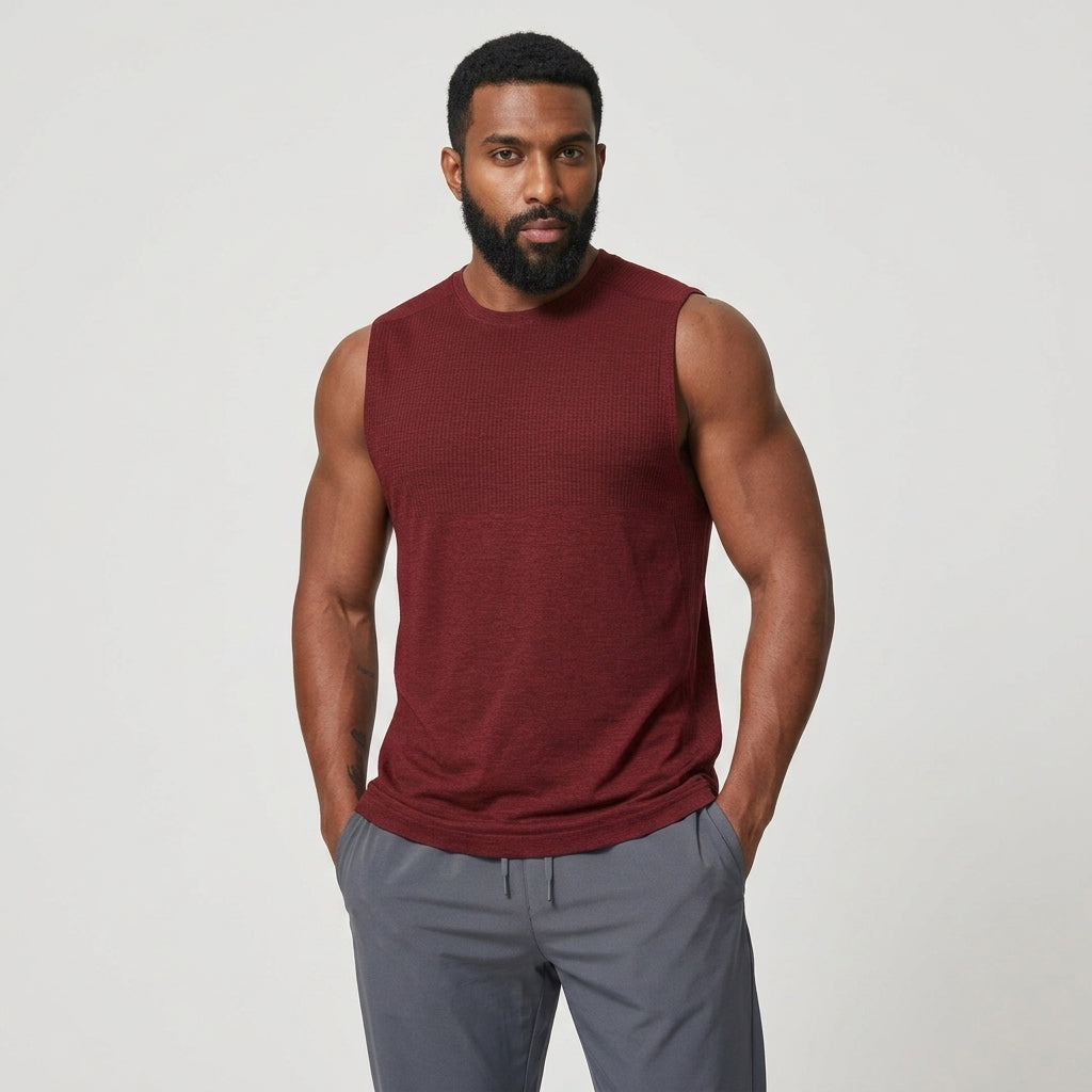 Men's Basketball Tank Top – Lightweight Breathable Quick-Dry, Plus Size