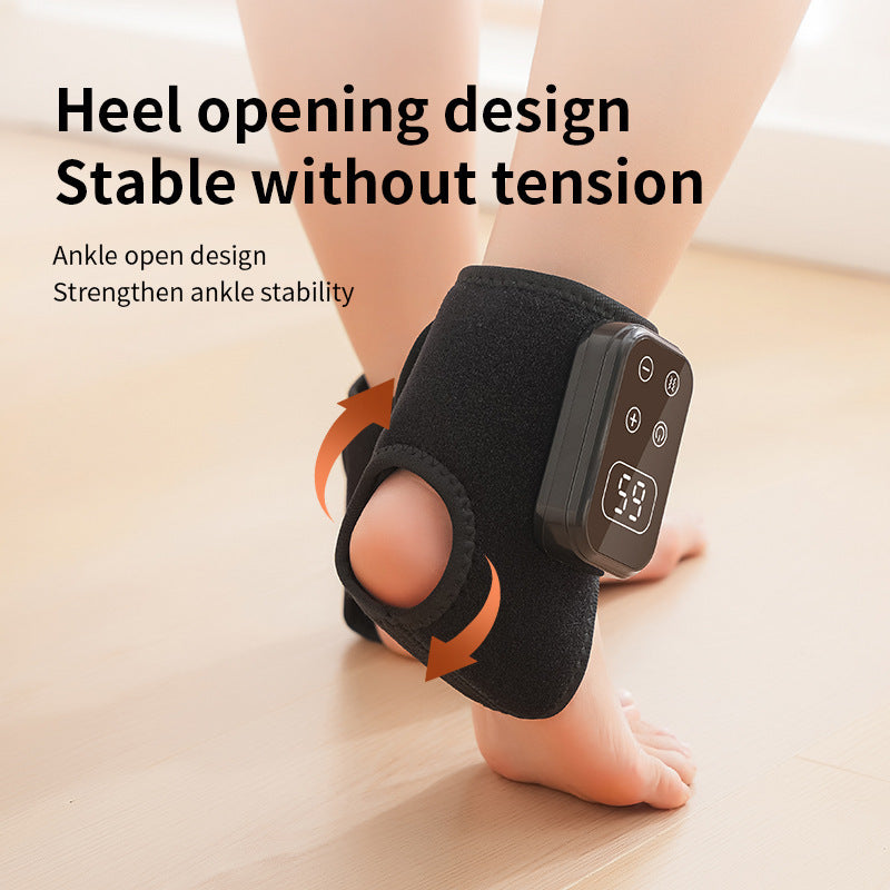 Rechargeable Heated Foot & Ankle Massager Wrap – Vibration Therapy