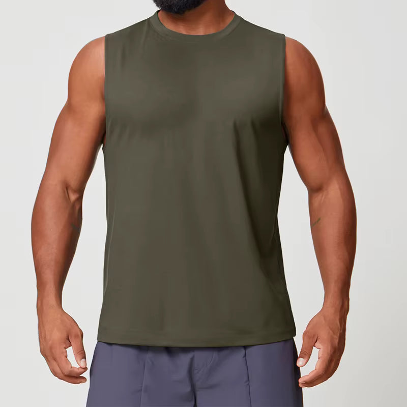 Men's Basketball Tank Top – Lightweight Breathable Quick-Dry, Plus Size