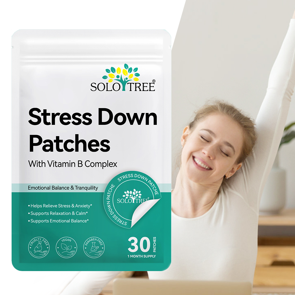 Natural Anti-Stress Patches – Biodegradable Relaxation Patches (30-Pack)