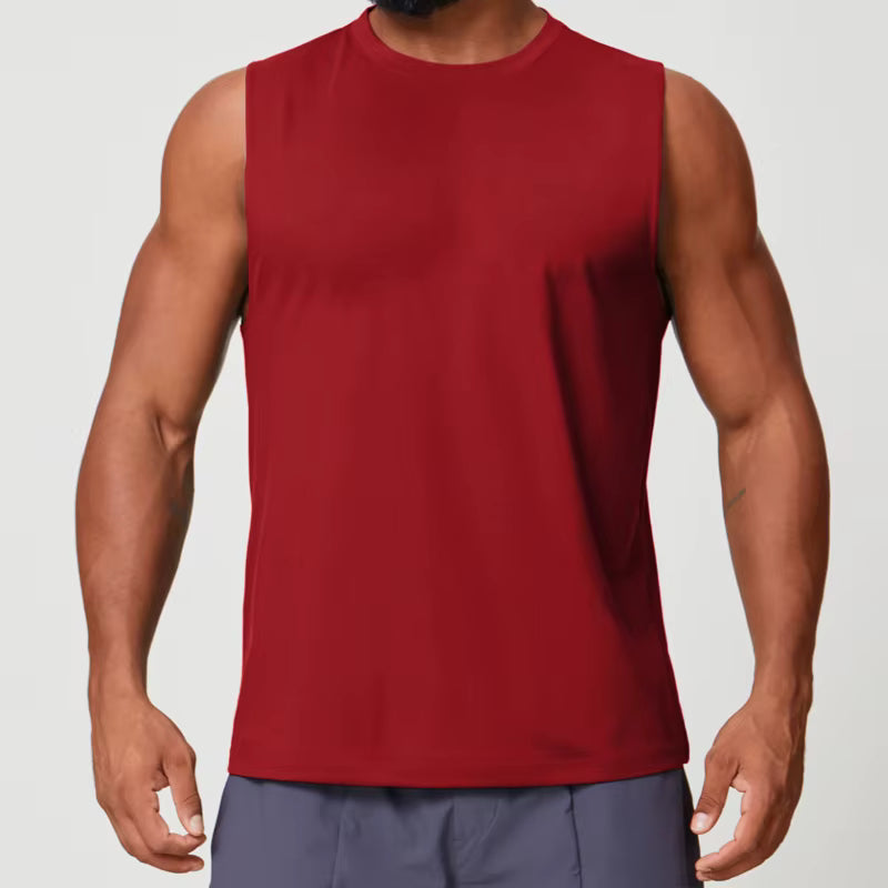 Men's Basketball Tank Top – Lightweight Breathable Quick-Dry, Plus Size