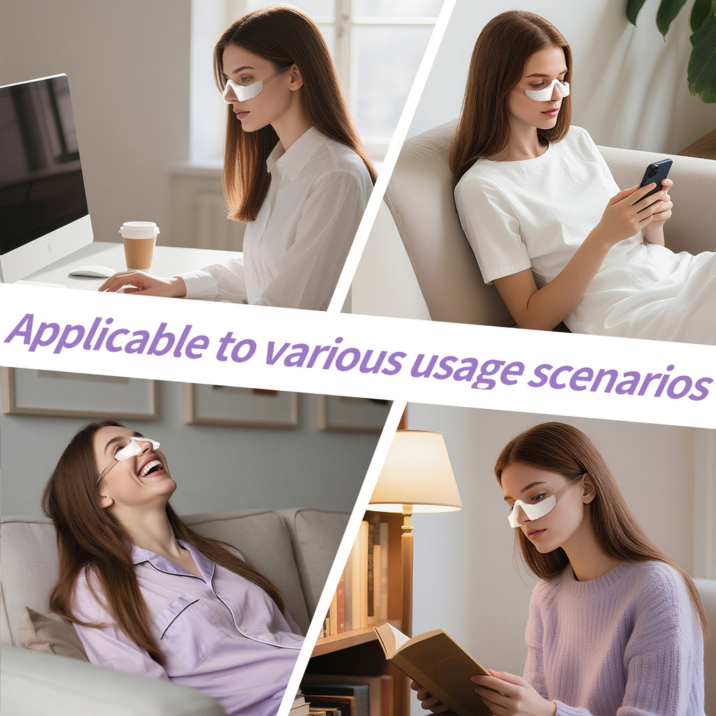 Handheld 3D Eye Care Massager – Wireless Red Light Therapy
