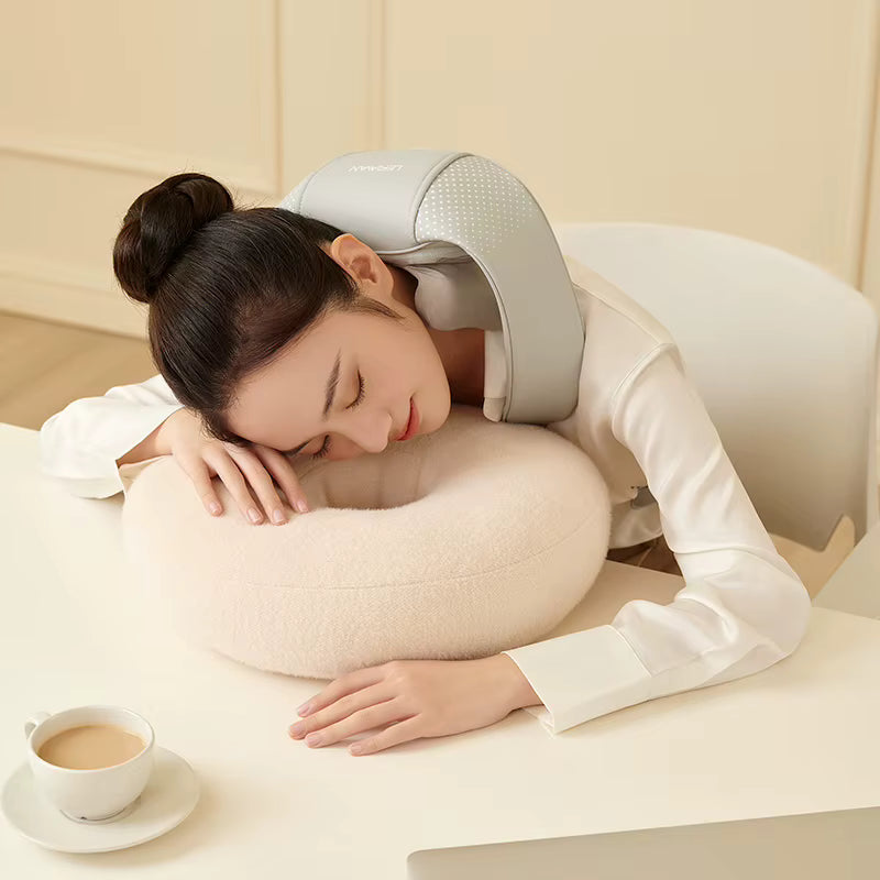 Portable Neck & Shoulder Massager – Heated Kneading Massage