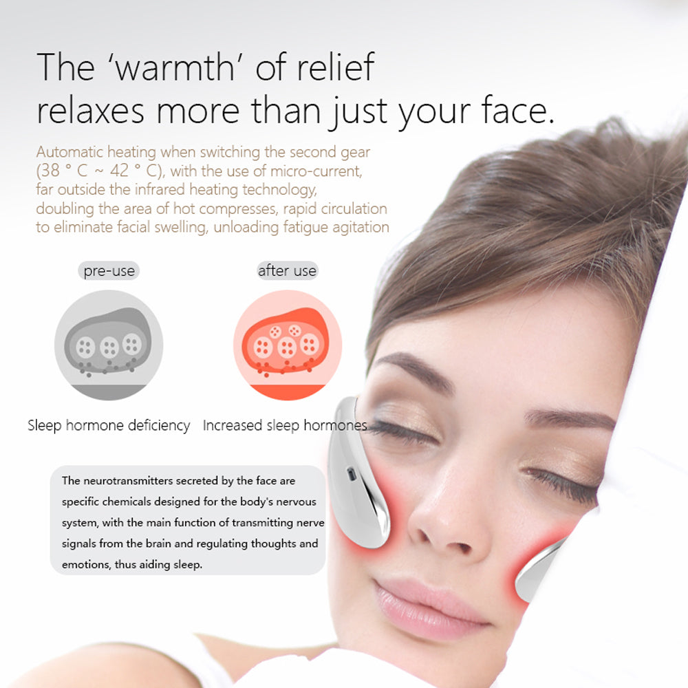 Wearable Relaxation & Sleep Aid Device – Stress Relief Microcurrent