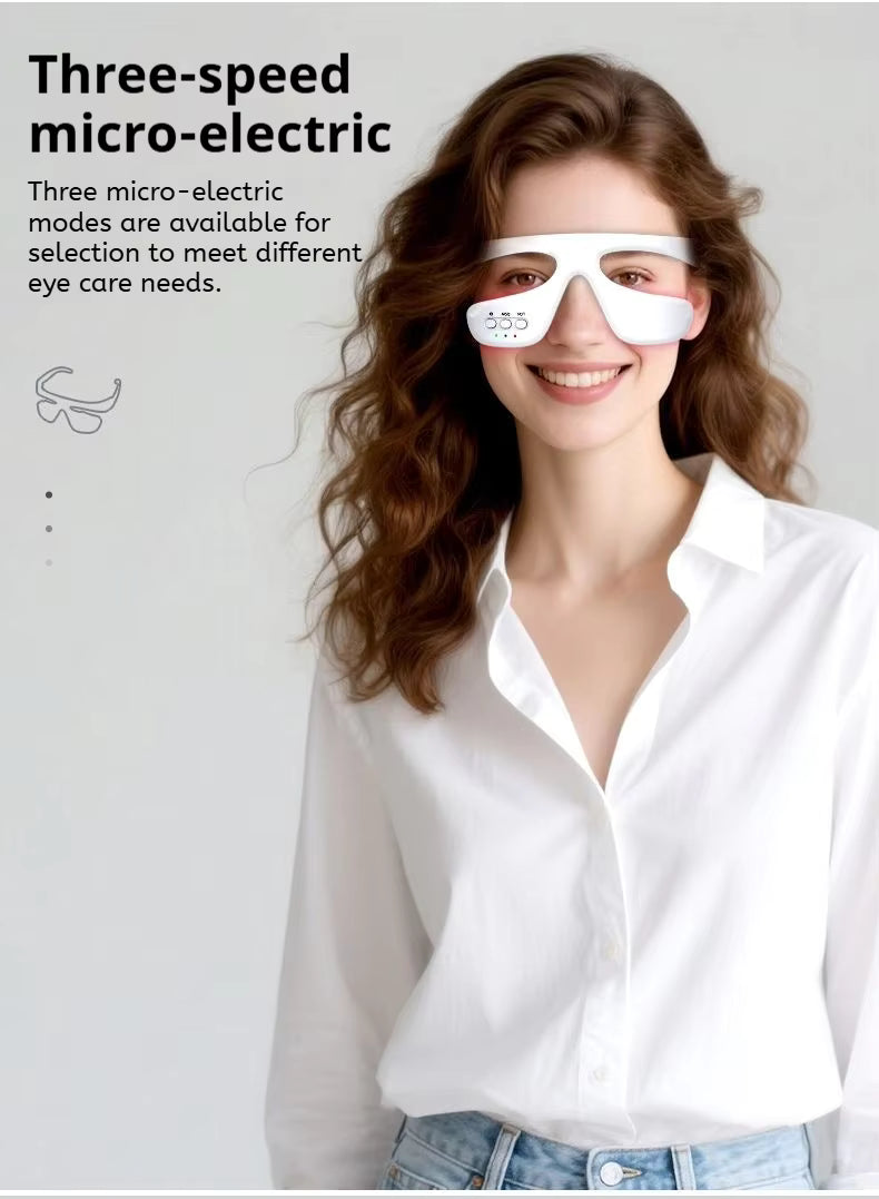 3D Eye Lift Massager – Heated Microcurrent Eye Care Glasses
