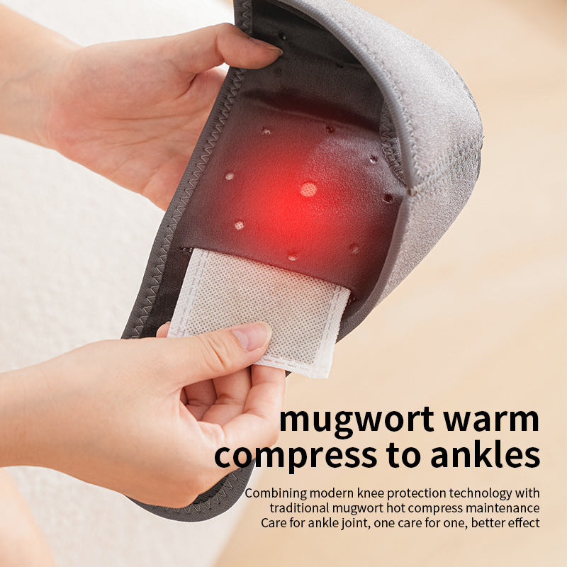 Rechargeable Heated Foot & Ankle Massager Wrap – Vibration Therapy