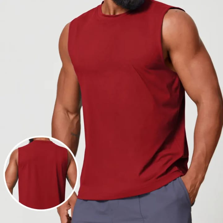Men's Basketball Tank Top – Lightweight Breathable Quick-Dry, Plus Size