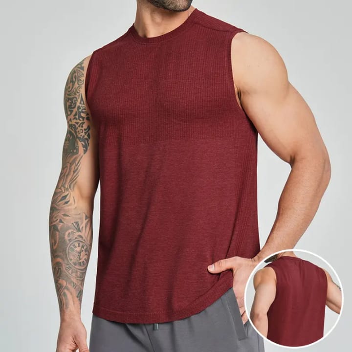 Men's Basketball Tank Top – Lightweight Breathable Quick-Dry, Plus Size