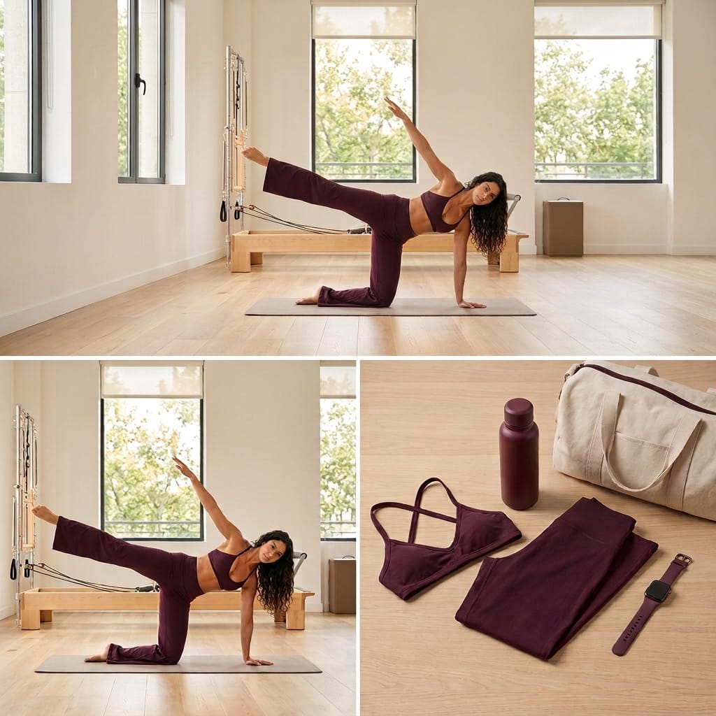 Women's Racerback Yoga Set – High-Waisted Nylon & Spandex Gym Training Set