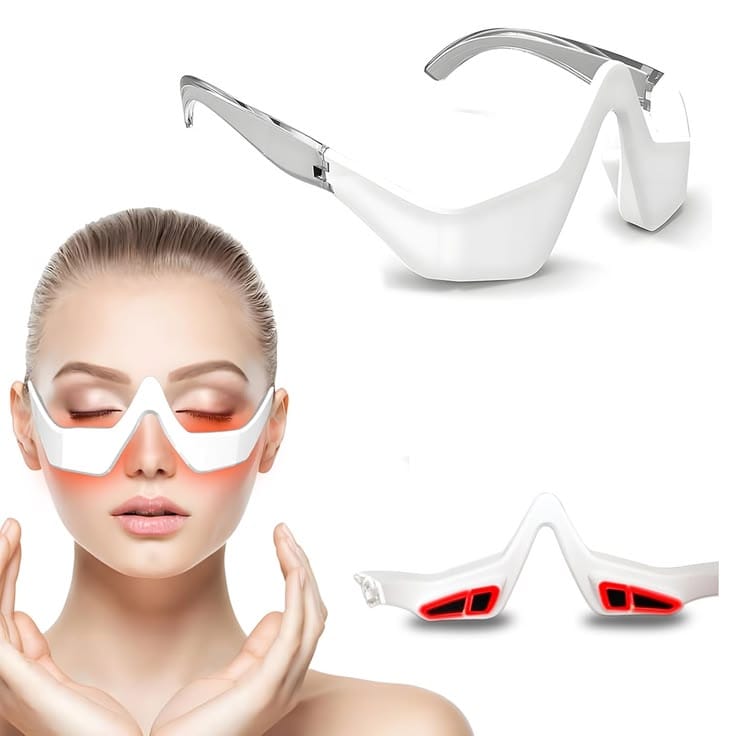 Handheld 3D Eye Care Massager – Wireless Red Light Therapy