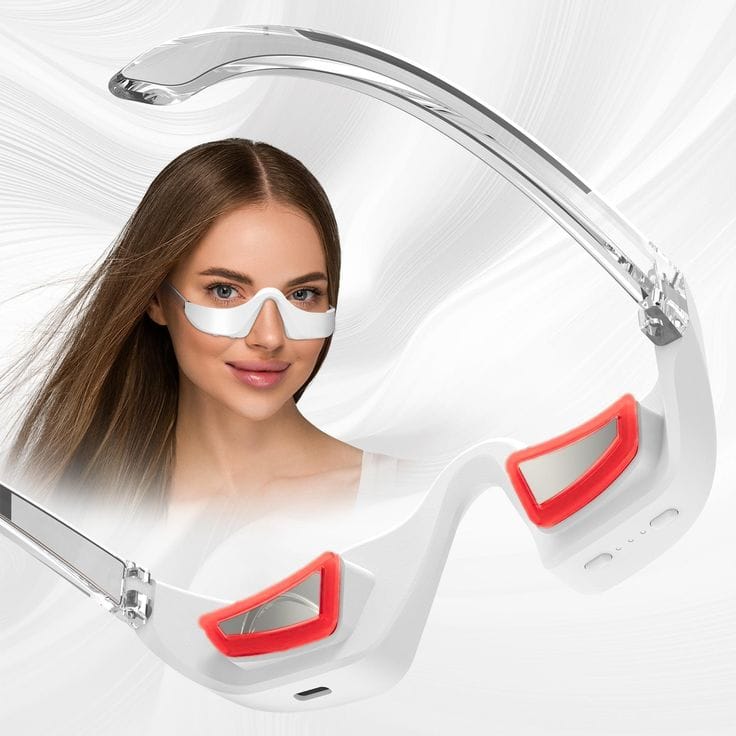 Handheld 3D Eye Care Massager – Wireless Red Light Therapy