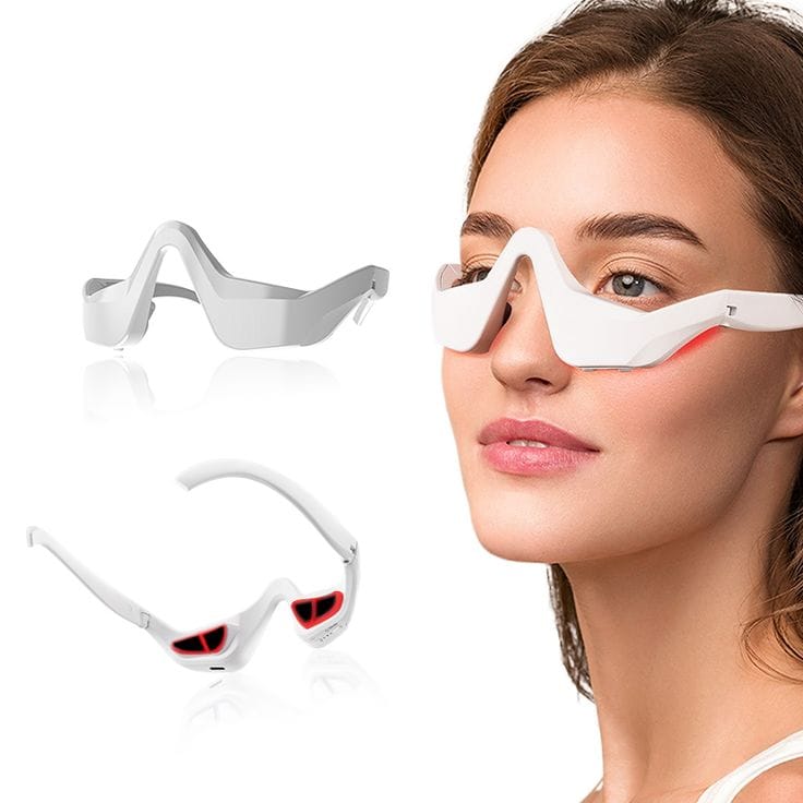Handheld 3D Eye Care Massager – Wireless Red Light Therapy