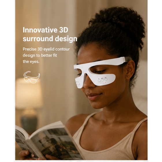 3D Eye Lift Massager – Heated Microcurrent Eye Care Glasses
